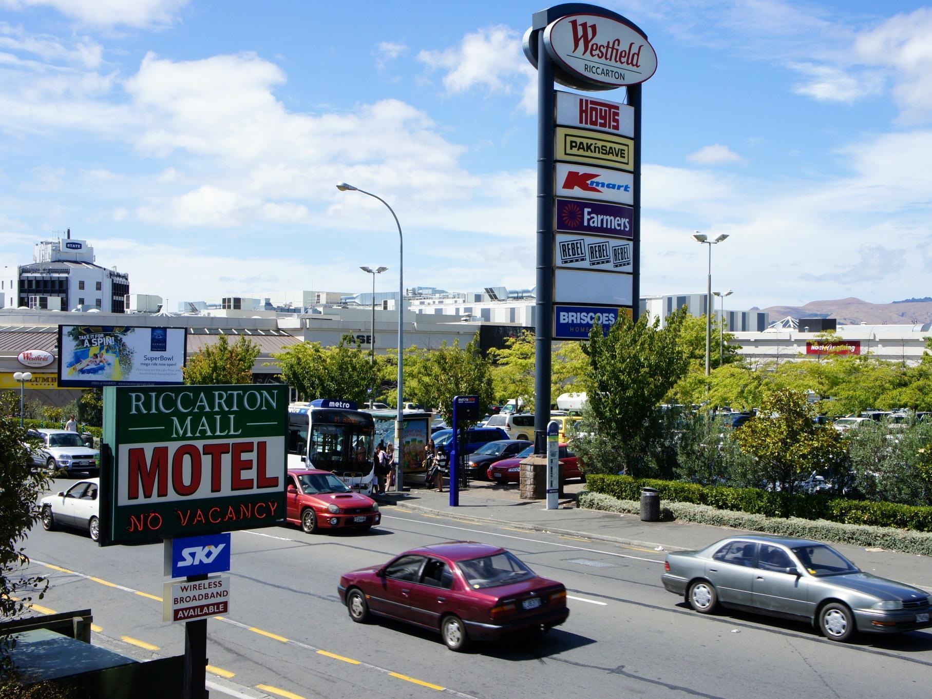 Riccarton Mall Motel Christchurch Exterior photo